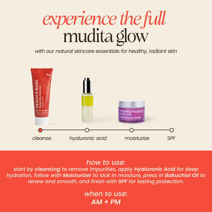 Peach & Basil Balancing Face Cleanser