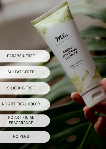 Bamboo Microdermabrasion Exfoliating Cleanser